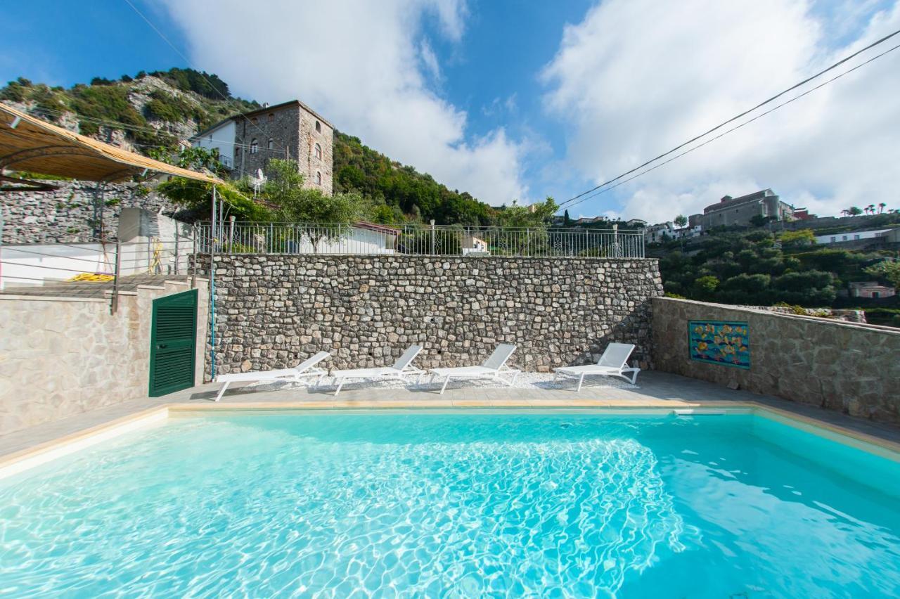 Lo Smeraldo Private Pool Villa Ravello By Elodeagroup Scala Eksteriør billede