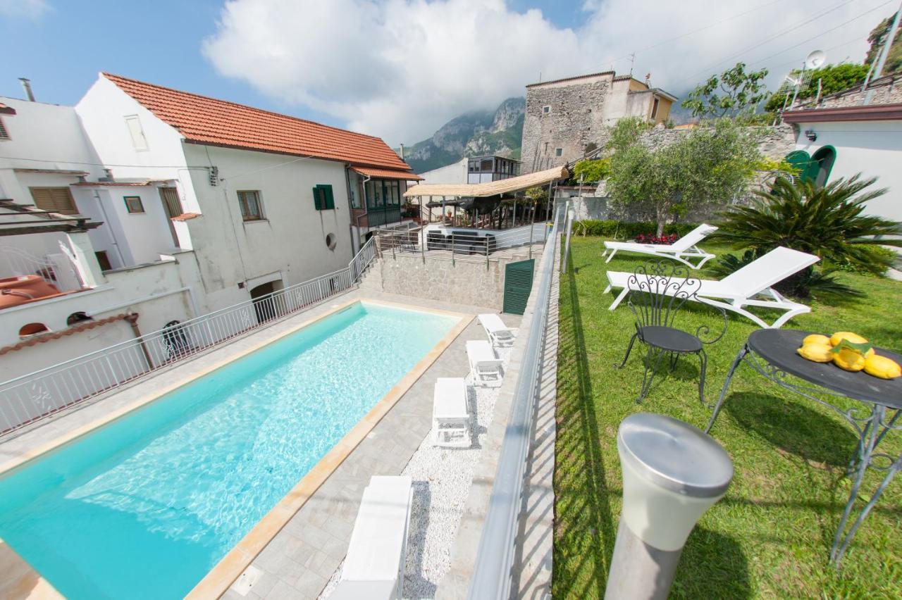Lo Smeraldo Private Pool Villa Ravello By Elodeagroup Scala Eksteriør billede