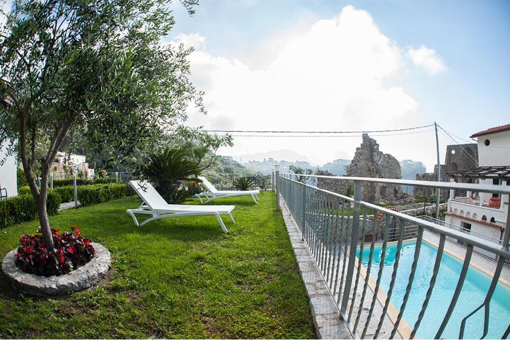Lo Smeraldo Private Pool Villa Ravello By Elodeagroup Scala Eksteriør billede